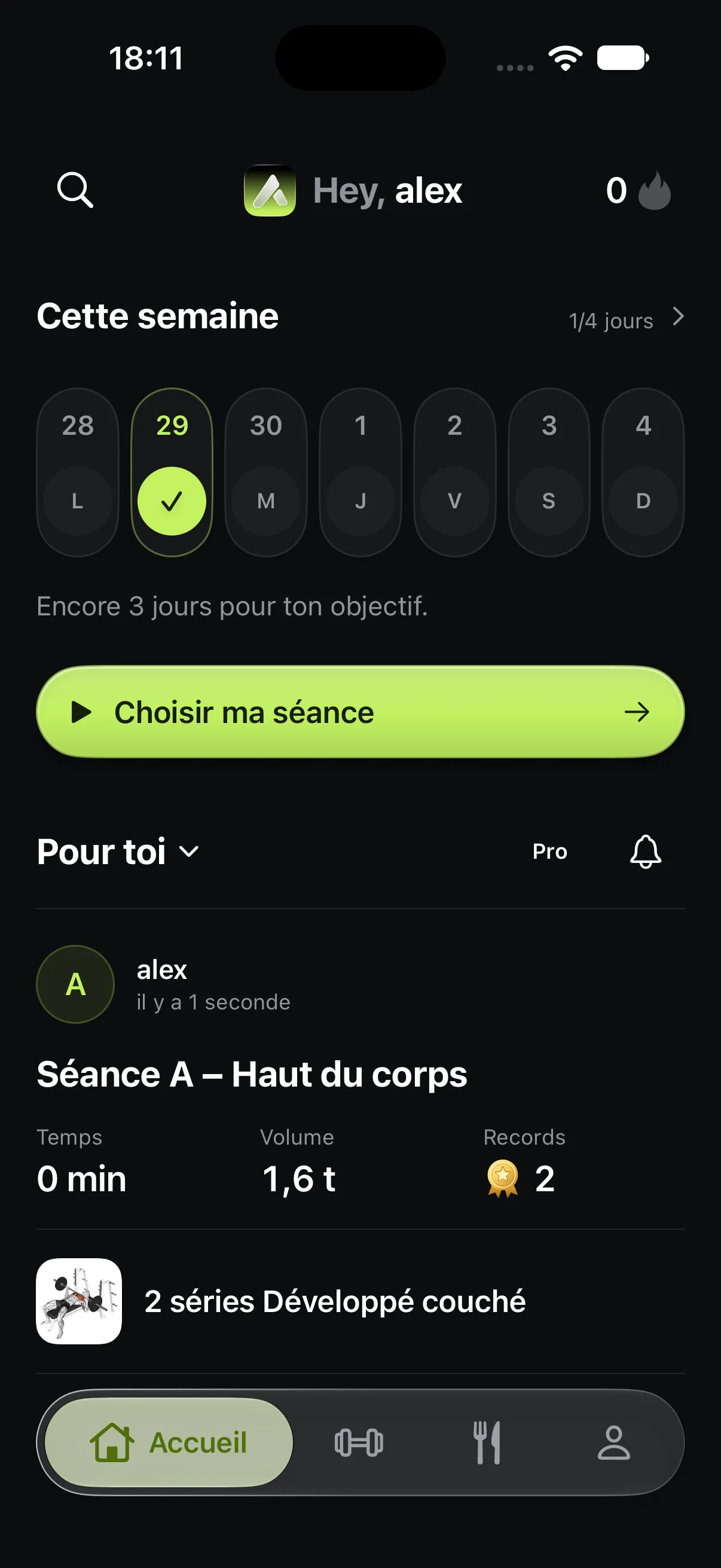 Aven — séance terminée