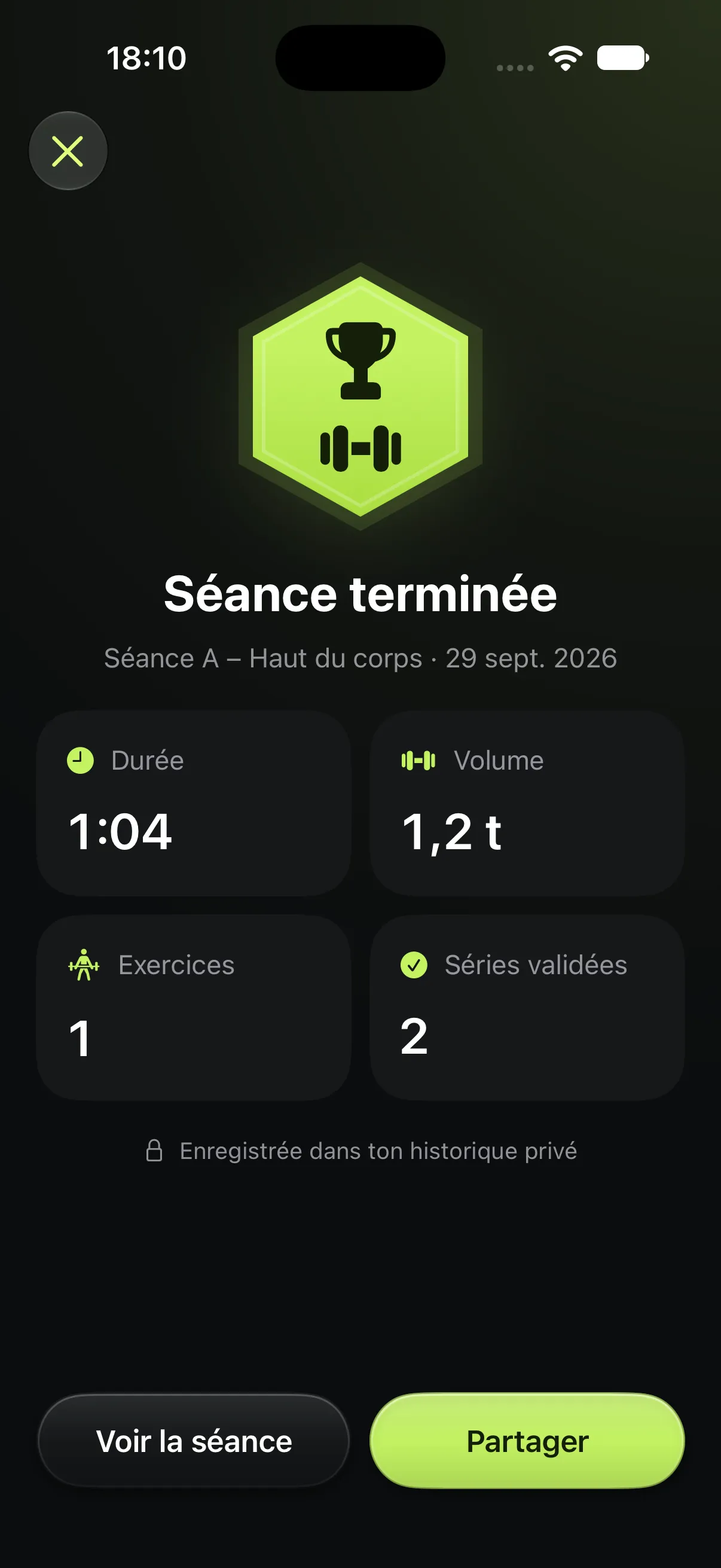 Aven — séance en cours